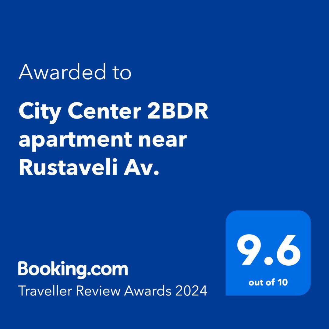 City Center 2Bdr Apartment Near Rustaveli Av. Tbilisi Bagian luar foto